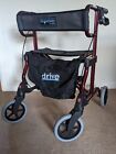 Walker Rollator With Seat, 4 Wheels. Diamond By Drive. Collection West Sussex