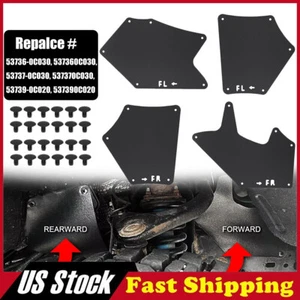 4 PCS Fender Liners Seal Flaps Guard Splash Shield for Toyota Tundra 2007-2021 - Foto 1 di 10