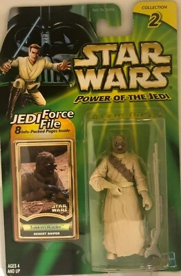 ¡STAR WARS POTJ TUSKEN RAIDER DESERT SNIPER! Libro de Boba Fett E41 se envía rápido Foto 1 de 4