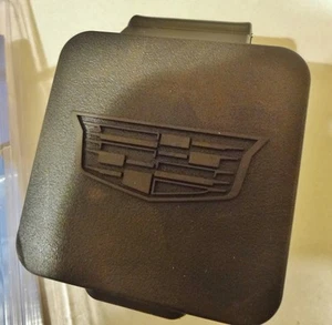 Cadillac ESCALADE TRAILER TOW HITCH COVER W/ NEW STYLE CREST!! - Picture 1 of 2