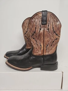 Ariat Arena ATS Pro Western Boot Black Mens Size 9.5D Excellent Condition - Picture 1 of 12