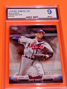 JOHN SMOLTZ----2018 TOPPS***SALUTE #30--MINT 9****BRAVES****Mad DOG GRADED - Picture 1 of 1