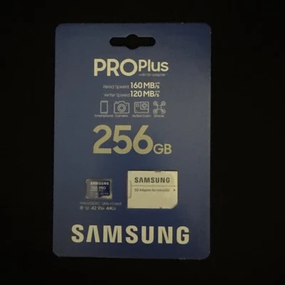 Samsung PRO Plus microSD Card 256 GB - Image 1 of 2