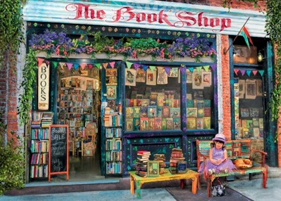 Ravensburger The Bookshop Puzzle 1000 Piece Jigsaw Puzzle for Adults – Every pie - Image 1 of 4