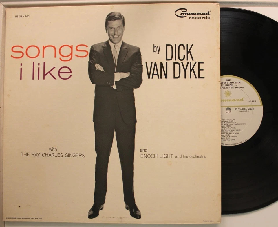 Dick Van Dyke Lp Songs I Like On Command - Vg / Vg - Image 1 of 1