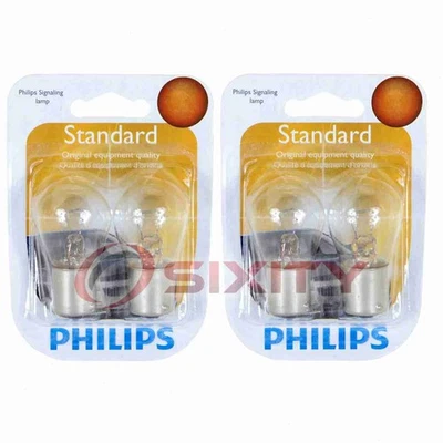2 pc Philips Cornering Light Bulbs for Dodge B100 Van B200 Van B300 Van D100 jq - Image 1 of 4