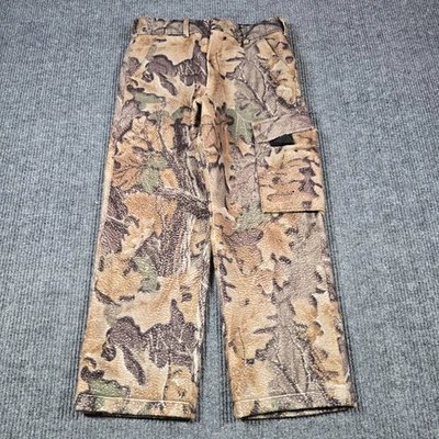 Cabela's Dry-Plus Hunting Pants Men 32 Camo Cargo Insulated Waterproof USA 29x25 - Image 1 of 4
