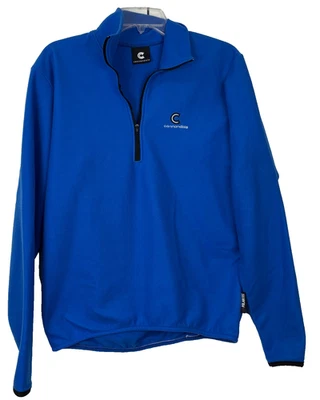 Pullover de ciclismo Cannondale Polartec MEDIANO azul 1/4 cremallera polar manga larga Foto 1 de 4