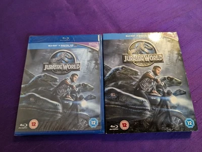 new/sealed Jurassic World blu ray movie +digital hd ultraviolet, read details  - Image 1 of 4