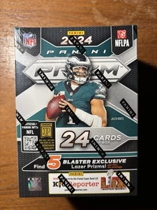 PANINI PRIZM NFL BLASTER BOX 2024 BRAND NEW FACTORY SEALED LAZER PRIZMS MAYE NIX - Picture 1 of 3