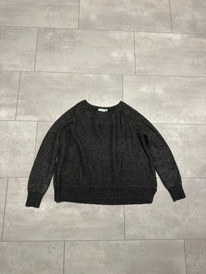 C&A Canda Damen Strick Pullover Schwarz M - Bild 1 von 4