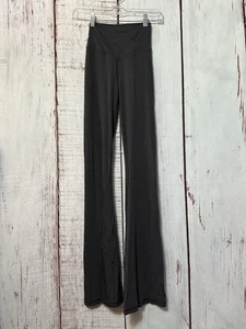 Offline by Aerie Real Me Crossover High Waist Flare Grey Leggings SZ Small Long - Picture 1 of 8