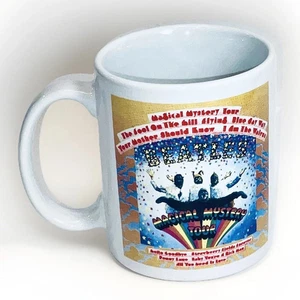The Beatles Magical Mystery Tour Cover Art Coffee Mug NIB 2009 - Picture 1 of 6