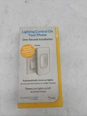 Interruptor de luz basculante inteligente instantáneo Switchmate RSM001W Foto 1 de 4