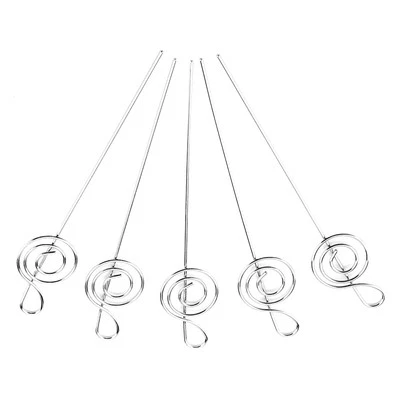 50 Stücke Metalldrähte Fotokarte Bild Memo Papier Hinweis Display Clip Halter KU - Bild 1 von 4