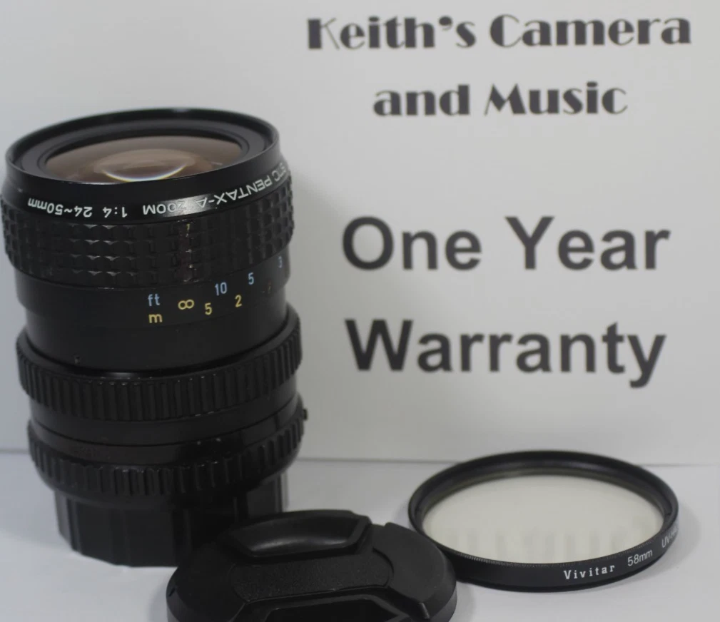 PENTAX f/4 Camera Lenses 24-50mm Focal for sale | eBay