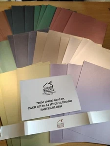 30 X A4 Sheets Of Mirror Board Pastel BLUSH From Create And Craft. New. - Picture 1 of 4