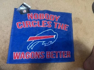 Buffalo Bills 15x18 Slogan Rally Towel NFL WINCRAFT - Picture 1 of 2