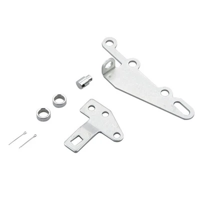 Sliver Automatic Shifter Bracket & Lever Kit For Turbo TH400 TH350 TH250 4L60E - Image 1 of 4