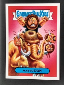 2017 Topps GPK Garbage Pail Kids Battle Of The Bands Masto Don 10a Metal - Picture 1 of 2