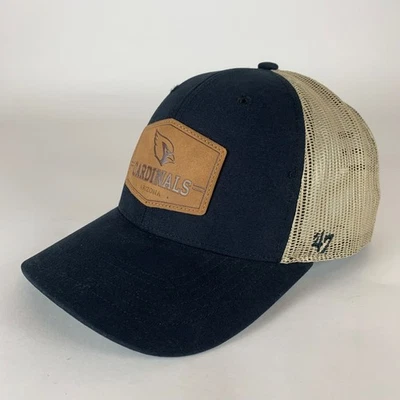 Arizona Cardinals NFL Black Beige 47 Brand Snapback Trucker Hat - Image 1 of 4