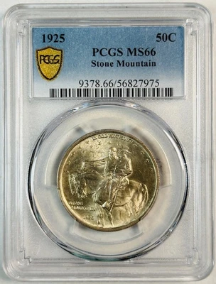 1925 P Classic Commemorative Stone Mountain Memorial PCGS MS-66 - Image 1 of 3