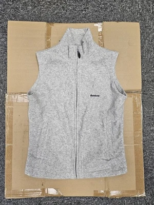 Reebok Vintage Fleece Gilet Regular Fit Women’s Grey UK 8 Women’s Small Amazing - Image 1 of 4