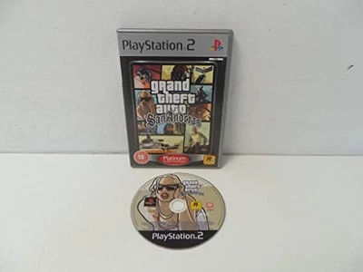 Grand Theft Auto : San Andreas Platinum�(PS2) - Game  AIVG The Cheap Fast Free - Image 1 of 2