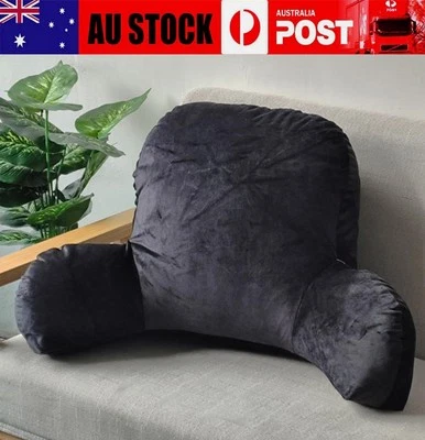 Cuddle Cushion Back Lumbar Support Head Rest Bed Reading Pillow Plump Soft Arms