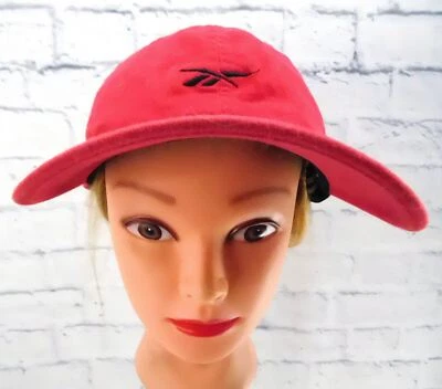 De Colección LOGOTIPO REEBOK Gorra Sombrero Bordado Banda Ajustable Adulto COREA Foto 1 de 4