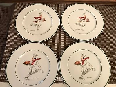 Juego de 4 ~ Platos de Cóctel Pier 1 "MARTINI" ~ 7 1/2" Foto 1 de 4