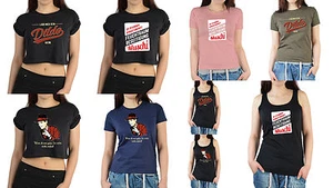 Lustiges Sprüche T-Shirt Damen / sexy Funshirt Motive / Sex Sprüche Girlie Shirt - Bild 1 von 10