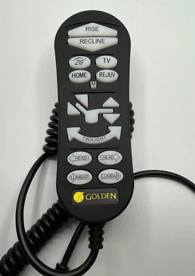 Golden Technologies Lift Recliner Part Remote Hand Control ZK3100-C5M - Image 1 of 2