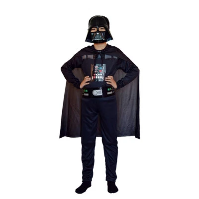 Disfraz de Cosplay para Niños Darth Vader El Despertar de la Fuerza Skywalker Máscara Conjunto  Foto 1 de 2