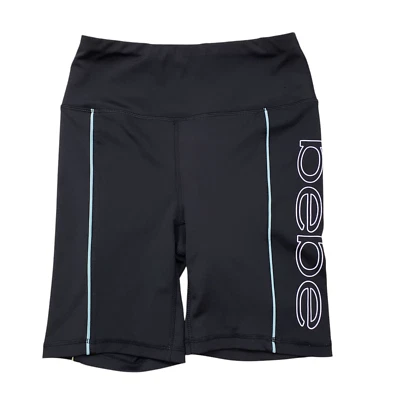 Pantalones cortos de bicicleta Bebe Sport Contour Aruba para mujer pequeños negros de tiro alto ciclismo Foto 1 de 4