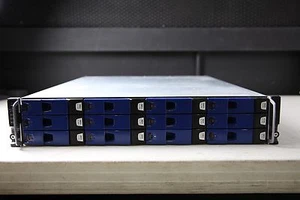 AutoDesk Fibre Stone Disk Array w/ 12x 146GB 15K.4 Seagate SAS Drives - Picture 1 of 5