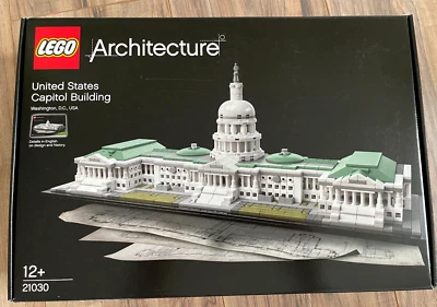 Lego Architecture United States Capitol (21030) Building Kit 1032 Pcs Retired - Image 1 of 4