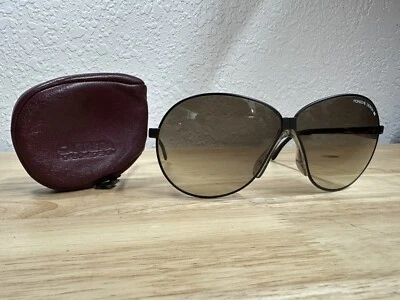 GAFAS DE SOL PLEGABLES CARRERA PORSCHEDESIGN 5626 40 AUSTRIA RARAS AÑOS 80 NEGRAS Foto 1 de 4