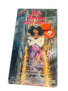 Sealed VHS Hello Mary Lou Prom Night II 1987 Horror Movie 97 Min Restricted R Ra - Bild 1 von 8