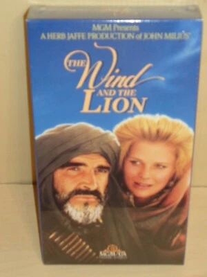 The Wind and the Lion (VHS, 1992) Sean Connery & Candice Bergen - New & Sealed! Foto 1 de 2