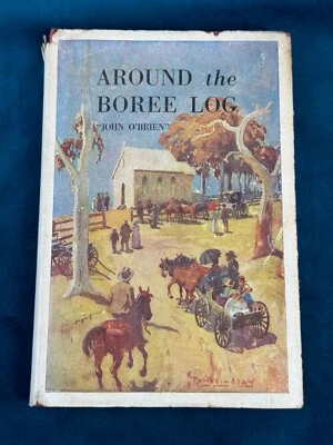 Around the Boree Log by John O'Brien - 1964 Hardcover & DJ - Novel Book - Image 1 of 4