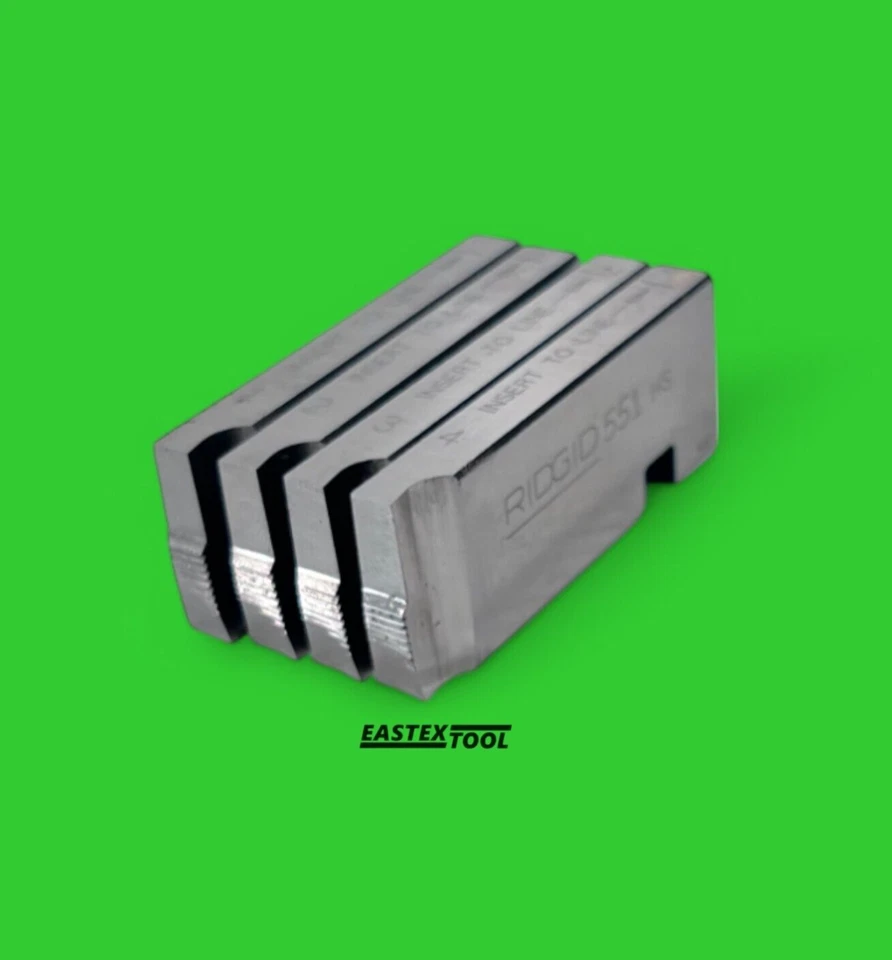 RIDGID 47900 ,  1/8' NPT  RH , HIGHSPEED STAINLESS STEEL DIE SET - Image 1 of 4