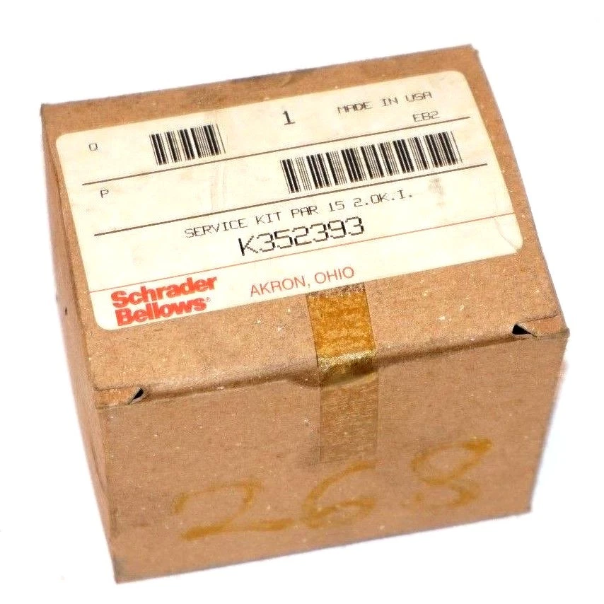 NEW SCHRADER BELLOWS K352393 SERVICE KIT PAR 15 2.OK.I. - Image 1 of 1