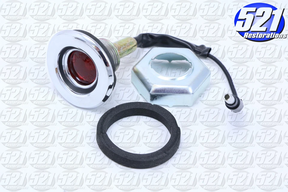 Conjunto de luz marcadora trasera curva para Dodge Dart Charger Coronet Mopar 1968 Foto 1 de 1