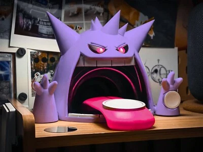 Gigantamax Gengar Mega Wireless Charger Luminous Charging iPhones Airpods Watch  - Image 1 of 4