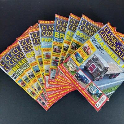 Classic & Vintage Commercials 10x Joblot December 2022 - December 2023 Missing 3 - Image 1 of 4