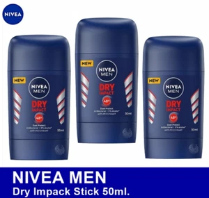 3 bastoncini deodoranti a secco da uomo NIVEA antitraspirante e deodorante antibatterico - Foto 1 di 9