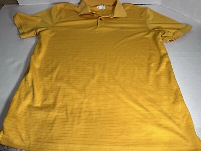 Мужская спортивная рубашка с коротким рукавом Izod Golf Цвет желтый Размер L - Изображение 1 из 3