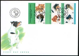 Finland FDC 2008 Dogs Boxer Spaniel Jack Russel Mint - Picture 1 of 1