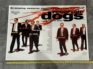 RESERVOIR DOGS, RARE 1990’s POSTER Movie Vintage Promo 24 x 36 - Picture 1 of 6